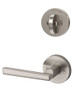 KWIKSET 968MRLRDT-15  Montreal Round Interior Dummy Handleset Trim Satin Nickel Finish