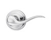 KWIKSET 720TNL-26 720TNL Tustin Passage Door Leverset from the Signature Series, Polished Chrome
