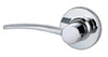 KWIKSET 788KTLLH-26 Katara Left-Handed Half-Dummy Lever in Polished Chrome