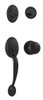 Weslock 02810-1S1FR2D  Hillcrest EH with Salem Knob, Oil-Rubbed Bronze