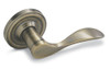 Weslock L0605U3--0020  Bordeau Lever, Polished Brass