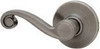 KWIKSET 966LLLH-15A  Left Hand Lido Interior Single Cylinder Handleset Trim Antique Nickel Finish