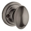 KWIKSET 966L-15AGC  Laurel Interior Single Cylinder Handleset Trim Antique Nickel Finish with New Chassis