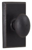 Weslock 07305M1--0020  Durham Knob, Oil-Rubbed Bronze