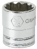 GearWrench KDT80763 80763 1/2" Drive 12 Point Standard SAE Socket 5/8", Black