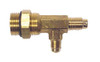 Robinair ROB15495 (15495) Combination Inlet Tee Fitting for R-12 and R-134A