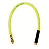 Legacy Manufacturing LEGHFZ3802YW2B Legacy HFZ3802YW2B Flexzilla 3/8" x 2' Lightweight Heavy Duty Hybrid Air Hose Whip with Ball Swivel (1/4" MNPT Ball Swivel x 1/4" FNPT Ends)