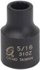 Sunex SUN310Z 310z 3/8-Inch Drive 5/16-Inch 12-Point SAE Standard Impact Socket