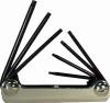 EKLIND TOOL EKL22572 22572 7 Piece or PC Torx Series Fold-up Set with Classic Steel Handle. Sizes: T6 to T20 - Quantity 6