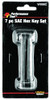 WILMAR WLMW998C W998C 7-Piece SAE Hex Key Pocket Set
