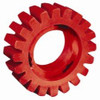 Dynabrade DYB92255 92255 4-Inch Diameter by 1-1/4-Inch Wide RED-TRED Eraser Wheel Wheel Only, Red