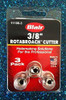 Blair BLR11108-3 11000 Series Rotobroach Cutters - 3/8 Inch - 3 Pack