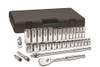 GearWrench KDT80715 80715 33 Piece1/2" Drive 6 Point SAE Standard and Deep Socket Set
