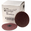 3M MMM7483 7483 4" Medium Scotch Brite Roloc Surface Conditioning Discs - 10 Per Box