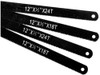 WILMAR WLMW741C W741C 4-Piece Hacksaw Blade, 12"