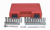 K Tool International KTI21044 KTI-21044 Fractional and Metric Socket Set - 44 Piece