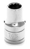 WILMAR WLMW32514 Performance Tool W32514 1/2" Drive 12-Point Socket, 7/16"