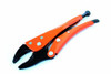 ANGLO AMERICAN ANGGR11105 Grip-On GR11105 5-Inch Curved Jaw Locking Pliers in Orange Epoxy