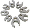 Sunex SUN9708 8PC SAE FLARE CROWFOOT WRENCH SET 3/8"-7/8"