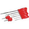 K Tool International KTI19800 SCREWDRIVER SET PHILLIPS & SLOTTED 8PC RED