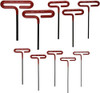 EKLIND TOOL EKL53610 Eklind 53610 Standard 10pc T-Handle Hex Key Set 3/32" to 3/8" - 6-Inch