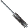 Weiler WEI21111 Power Tube Brush, Steel, Round Shank, Double Stem, Double Spiral, 3/4" Diameter, 0.0104" Wire Diameter, 1/4" Shank, 2000 rpm (Pack of 1)