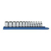 GearWrench KDT80306 GearWrench 13 Piece 0.25 Inch Drive 12 Point Standard Metric Socket Set
