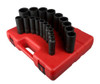 Sunex SUN2820 2820 1/2-Inch Drive 12-Point SAE Deep Impact Set, 19 Piece