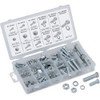 Titan TIT45334 45334 Zinc Metric Nut & Bolt Assortment, 240 Piece, Pack Of 6