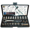 GearWrench KDT8921 GearWrench 21 PIece GearRatchet Combination SAE and Metric Socket Set