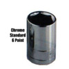 K Tool International KTI28123 KTI Socket (1/2 Drive Short 23MM)