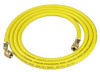 Robinair ROB31096 31096 Yellow 96" Long Premium Refrigerant Charging Hose (1/4" Standard Hose with Standard Fittings)