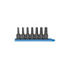 GearWrench KDT84940 KD Tools 7 Piece .50in. Drive 6 Point Metric Hex Impact Socket Set