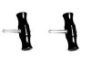SG Tool Aid SGT87440 SG Tool Aid (87440) Windshield Cut-Out Wire Handle, Set Of 2