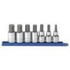 GearWrench KDT80720 GearWrench 7 Piece 3/8 and 1/2 Inch Drive Metric Hex Bit Socket Set