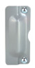 Don-Jo 801160 LP-207 12 Gauge Steel Latch Protector, Silver Coated, 2-3/4" Width x 7" Height, For Outswinging Doors (Pack of 10)