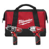 MILWAUKEE 288983  M12 12-Volt Cordless Lithium-Ion 2-Tool Combo Kit Hammer Drill and Impact Driver