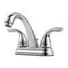 Pfister 3562881 PRICE ® PFIRST SERIES HIGH ARC LAVATORY FAUCET, TWO HANDLE, WITH POP-UP, 4 IN. CENTERSET, POLISHED CHROME, 1.2 GPM