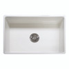 Franke FHK710-30WH  Farm House Fireclay Single Bowl Apron Front Kitchen Sink, 30", White