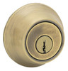 KWIKSET 660-5 660 5 RCAL RCS Single Cylinder Deadbolt, Antique Brass