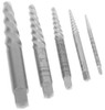 Vise Grip HAN53535 Irwin 53535 Hanson 5-Piece Spiral Flute Screw Extractor Set (EX-1 to EX-5)
