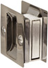 Don-Jo PDL100620 PDL-100 Passage Pocket Door Lock, Blackened Satin Nickel Plated, 2-1/2" Width x 2-3/4" Height (Pack of 10)