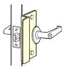 Don-Jo OSLP207DU OSLP-207 12 Gauge Steel Short Type Latch Protector, Dura coated, 2-5/8" Width x 7" Height, For Outswinging Doors (Pack of 10)