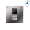 Toto TET3LA32#SS  Top Spud 1.28 GPF Concealed Sensor Toilet Flush Valve, 14" x 12", Stainless Steel