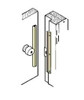 Don-Jo ILP212DU ILP 212 14 Gauge Steel Inswinging Door Interlock Latch Protector, Duro Coated, 12" Height (Pack of 10)