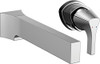 Delta T574LF-WL Faucet Zura Single Handle Wall Mount Bathroom Faucet Trim, Chrome