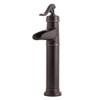 Pfister LF-M40-YP0Y Pfister Ashfield Single Control Vessel Bathroom Faucet in Tuscan Bronze