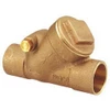 "Nibco" S413Y112 NIBCO S-413-Y Cast Bronze Check Valve, Silent Check, Class 125, PTFE Seat, 1-1/2" Female Solder Cup