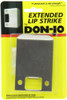 Don-Jo EL103630RC EL 103 18 Gauge Extended Lip Strike, Satin Stainless Steel Finish, 3" Width x 2-1/4" Height (Pack of 10)