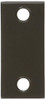 Don-Jo EF160DU EF 160 Steel Filler Plate, Dura Coated, 1" Width x 2-1/4" Height (Pack of 10)